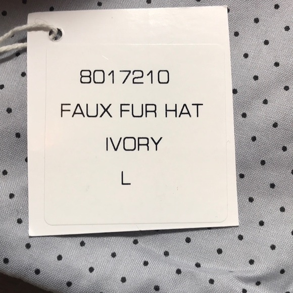 Anais & I Faux Fur Hat NWT - Picture 3 of 3